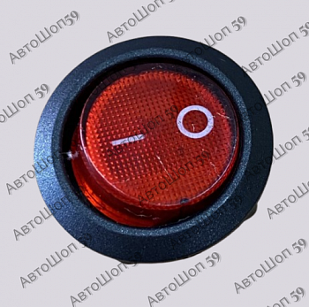 Клавиша 214  с подсветкой красная